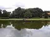 Foto do Lago principal do Jardim Botânico do Instituto Plantarum