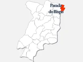 Localização no Município de Lamego