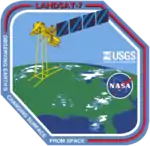 Imagem da Missão Landsat.