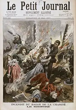 10 de maio de 1897.Incêndio no Bazar da Caridade.