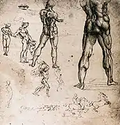 Desenho de Leonardo da Vinci