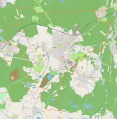 Localização de Libiąż na Polónia