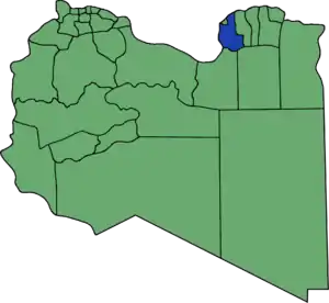 Localização de Alhizão Alacdar