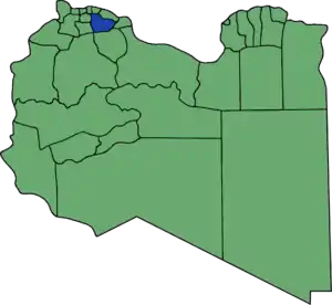 Localização de Taruna e Massalata