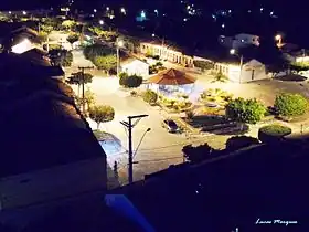 Vista noturna de Caraguataí