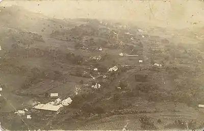 Foto do município de Linha Nova antigamente.