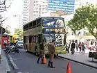 Ônibus panorâmico da Linha do Turismo em Curitiba.