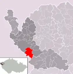 Localização de Lipová