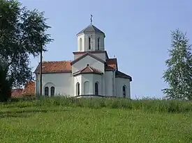 L'église orthodoxe Serbe de Ljupten