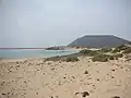 Playa de la Concha, vendo-se a Punta Saladero