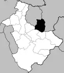 Localização no município de Abrantes