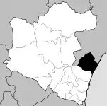 Localização no concelho de Loures