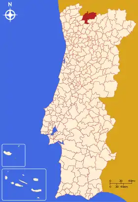 Localização de Montalegre