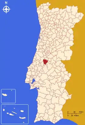 Localização de Tomar