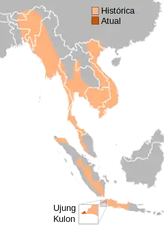 Distribuição geográfica, histórica e atual