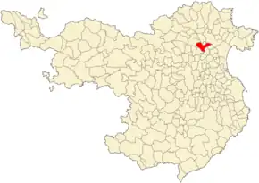 Localização do município de Figueres na província de Girona