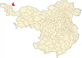 Localização de Llívia na província de Girona