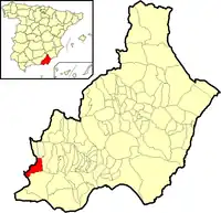 Localização de Alcolea