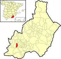 Localização de Almócita