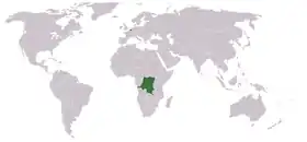 Localização de Congo