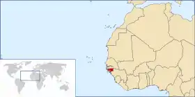 Localização de Guiné