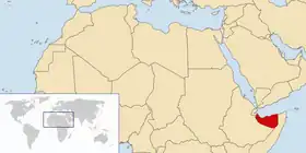 Localização de Somalilândia