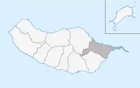 Localização de Machico