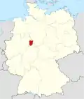 Localização de Höxter na Alemanha