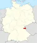 Localização de Tirschenreuth na Alemanha