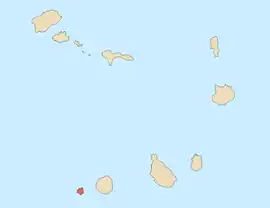 Localização da Brava