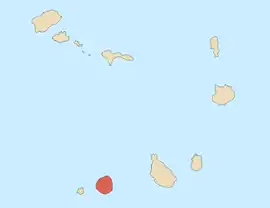 Localização do Fogo