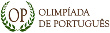 Logo Oficial da Olimpíada de Língua Portuguesa.