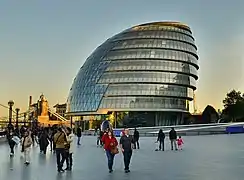 Prefeitura de Londres, Inglaterra.