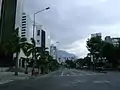 Avenida Francisco de Miranda a nível dos Palos Grandes.