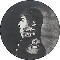 Louis Claude de Saulces de Freycinet, comandante da corveta Uranie na circum-navegação em que Aimé-Adrien participou