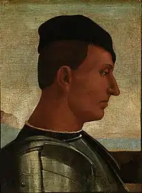 Retrato de Ritratto di Camillo Vitelli (c. 1493–1496)