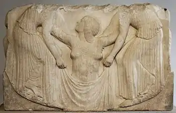 Trono Ludovisi, c. 460 a.C. Museu Nacional Romano