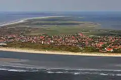 Vista aérea de Langeoog