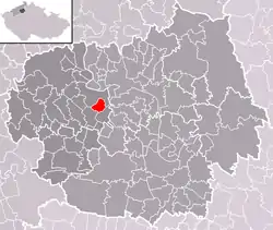 Localização de Lukavec