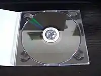 M-DISC media in an open case