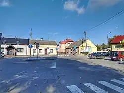 Parte da praça do mercado (praça Wolności)