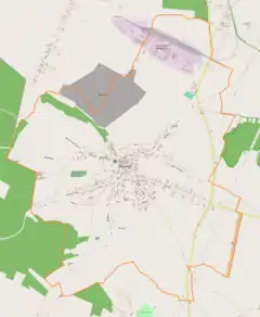 Localização de Małogoszcz na Polónia