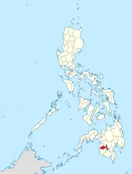 Maguindanao do Sul na Bangsamoro  Coordenadas : 6°55'N, 124°34'E