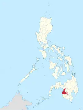 Maguindánao na Bangsamoro Coordenadas : 7°8'N, 124°18'E