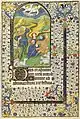 Página das Horas de Mainz, c. 1450.