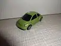 Volkswagen New Beetle na escala 1:64 da Maisto