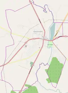 Localização de Maków Mazowiecki na Polónia