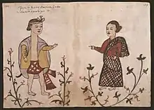 Malaios "gentios" do Reino de Malaca.