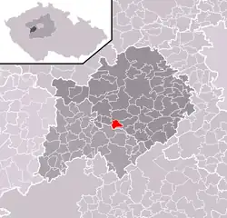 Localização de Málkov