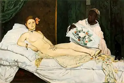 Olympia Musée d'Orsay 1863
